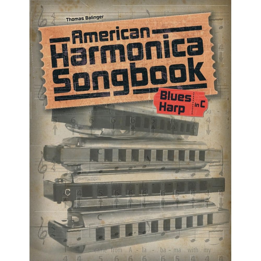 Livro: American Harmonica Songbook for Blues Harp in C