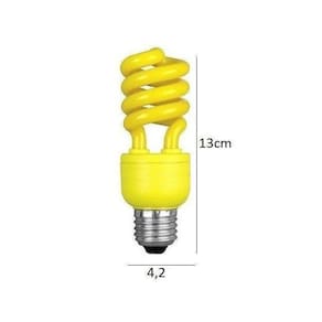 Lampada Megaforth Linha Decorativa Amarela 16W 127V