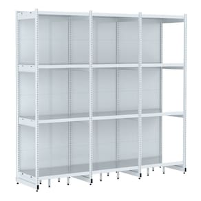 Rack Parede 202 Fit 60 Ate 3 Metros Branco 12 Bandeja Spe