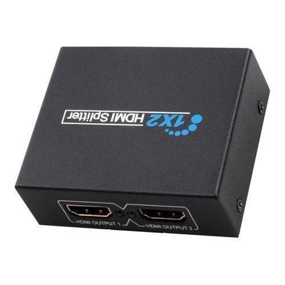 Splitter Divisor Sinal Hdmi Full Hd Duplicado 1X2 Vídeo
