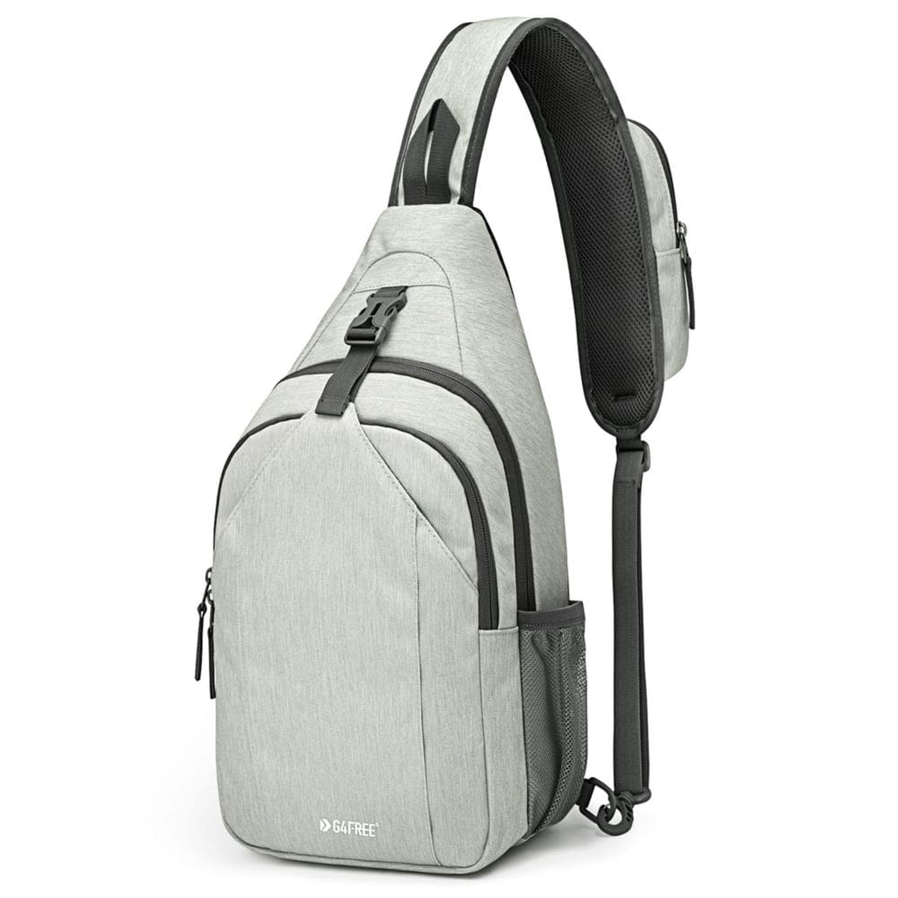 Mochila Sling Bag G4Free Sling com bloqueio de RFID para caminhadas e viagens