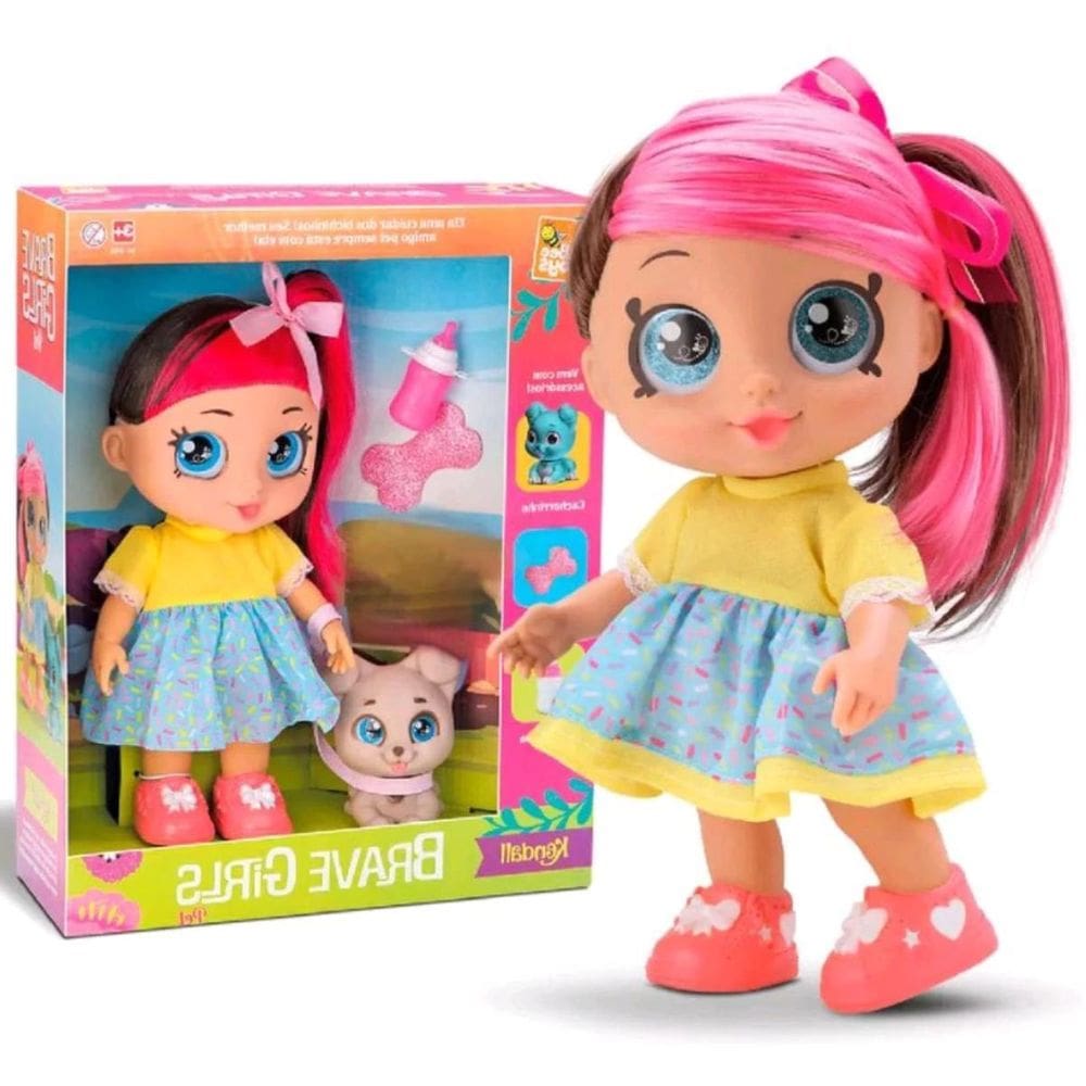 Graciosa Brinquedo Menina Pet Tecido Presente Dia Das