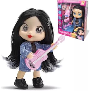Boneca Cantora Rockeira Presente Dia Das Crianças