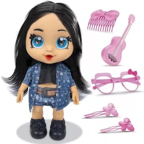Boneca Cantora Rockeira Para Menina Ideal Para Presente