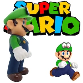 Luigi Super Mario Brinquedo Barato Com Garantia