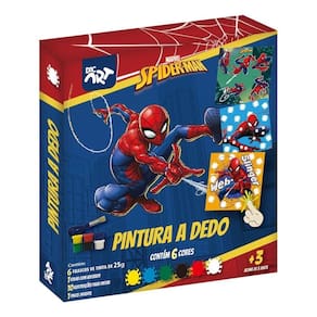 Pintura A Dedo Conjunto 18 Peças Pincel Tinta Infantil Dac
