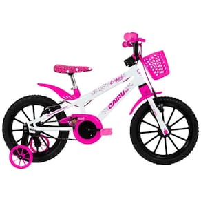 Bic Aro16 Cairu C-high Pro Mtb Abs Fem - 311544 Branco - Pink