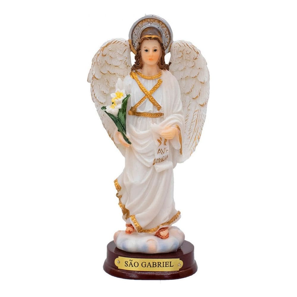 Imagem Enfeite Resina Arcanjo São Gabriel - 15cm
