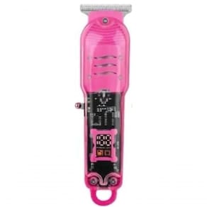Maquina De Cortar Cabelo Barbeador Portatil Compact 2x1 Sem Fio Usb Rosa