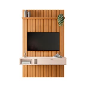 Painel Fusion 1.3 Para Tv 50 Polegadas 136x218 Com Bancada -EdeCasaMoveis