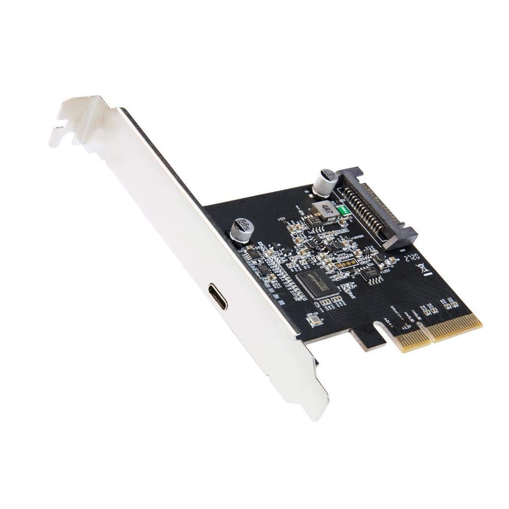 Placa de expansão IO CREST USB-C 3.2 Gen 2x2 Type-C 20 Gbps