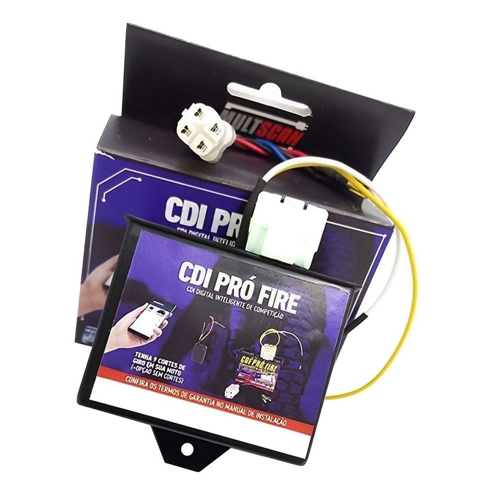 Cdi Competicao Pro Fire 9 Cortes Giro Universal