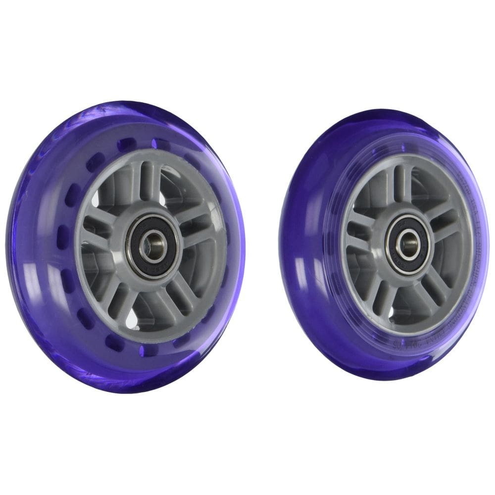 Rodas de scooter Razor PU A Series com rolamentos - conjunto de 2 Purp