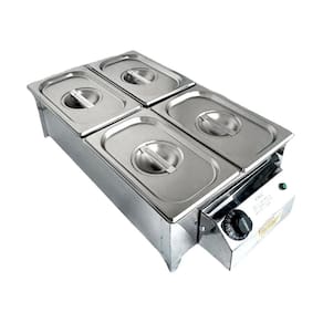 Buffet Rechaud 4 Cubas Elétrico Inox 220V Profissional
