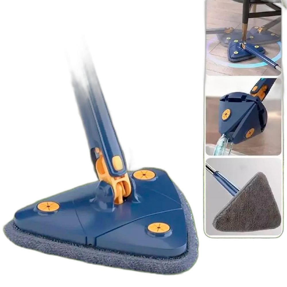 Esfregão Triangular Perfect Limpeza Pisos E Vidros