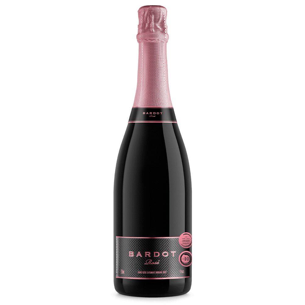 Bardot Brut Espumante Rose Brasileiro Malbec 750ml