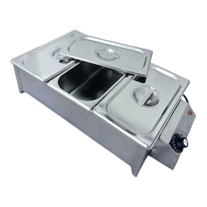 Buffet Rechaud 3 Cubas Elétrico Inox 220V Profissional