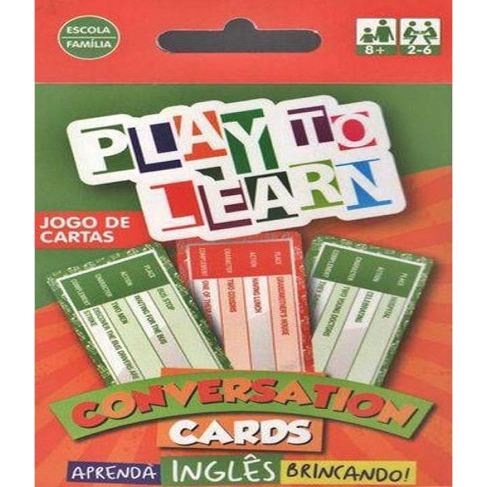 Livro Play To Learn - Conversation Cards