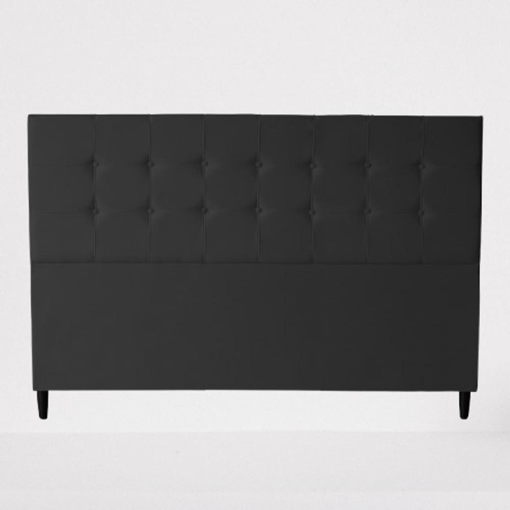 Cabeceira Cama Box King Itália Estofada 195 Cm Suede Pto - Divalê Shop