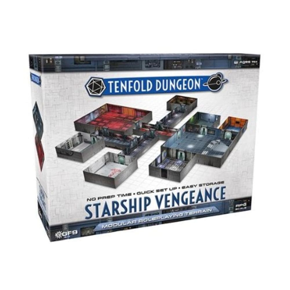 Conjunto modular de terreno de RPG Gale Force Nine Starship Ven