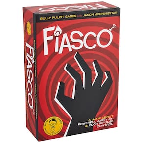 Jogo de tabuleiro Bully Pulpit Games Fiasco para 3-5 jogadores