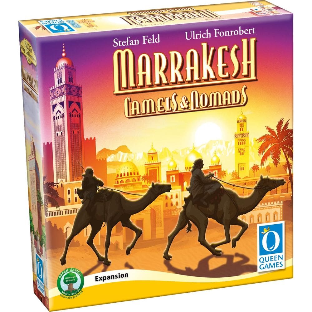 Jogo de tabuleiro Queen Games Marrakesh Camels & Nomads Expansion