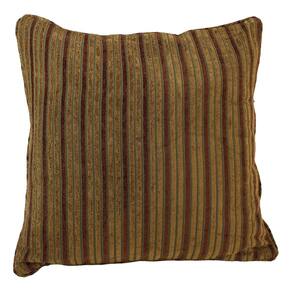 Almofada Blazing Needles, com fio, quadrada, jacquard, chenille