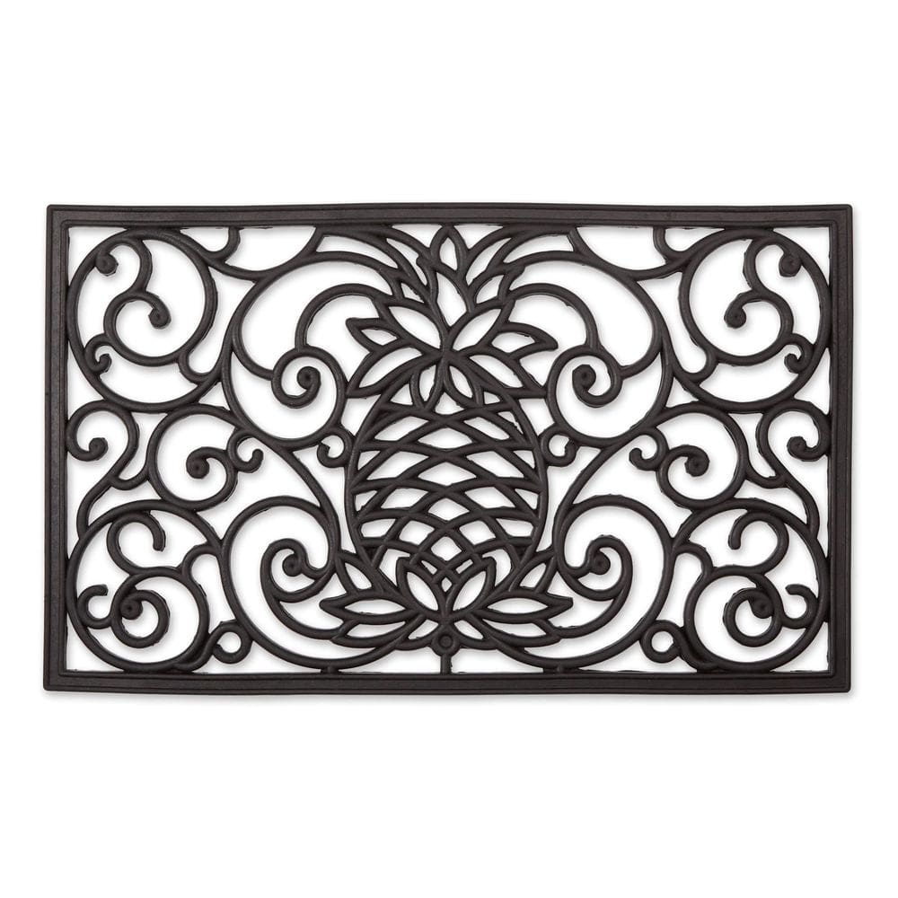 Capacho de borracha DII All Weather Pineapple Scroll 45x75cm