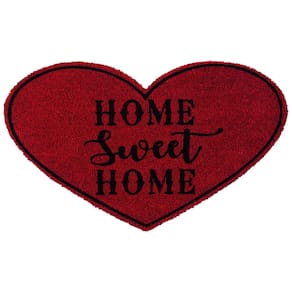 Capacho DII Heavy Duty Coir Welcome Mat Home Sweet Heart