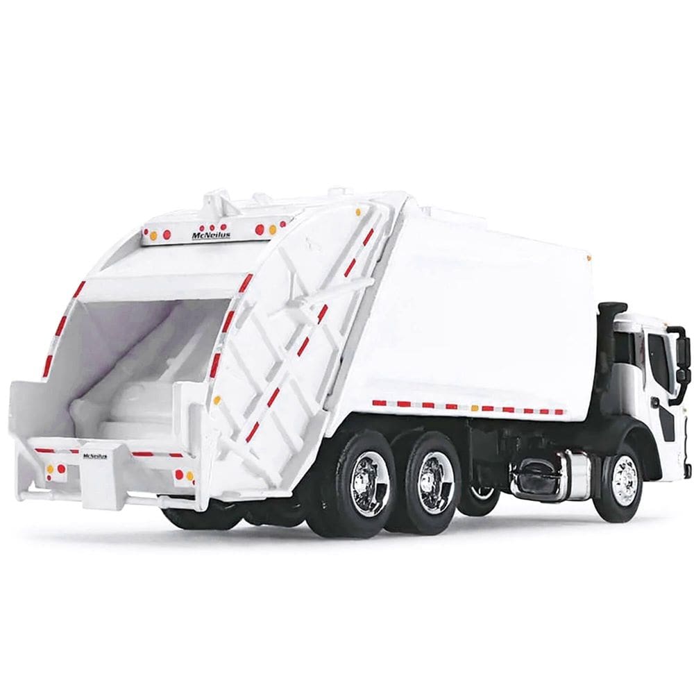 Réplica diecast First Gear Mack LR com McNeilus Merdian 1/87