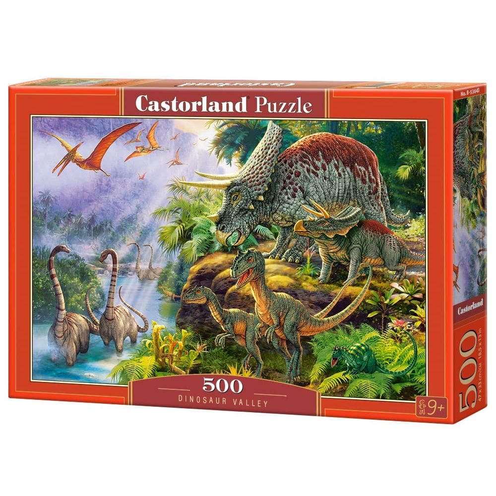 Quebra-cabeça Castorland Dinosaur Valley 500 peças B-53643