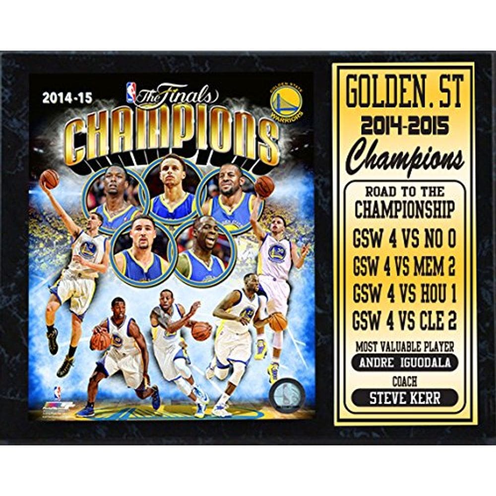 Placa Encore Select NBA Golden State Warriors 2015