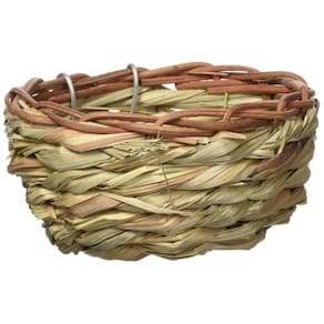 Canary Bird Twig Nest Prevue Pet Products BPV1153 Bamboo