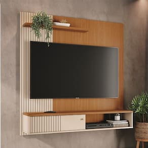 Bancada Suspensa Aurora Cinamomo/Off White - Madetec Móveis