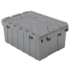 Bolsa de armazenamento Akro-Mils 39085 Industrial Plastic, pacote com 6 unidades, cinza