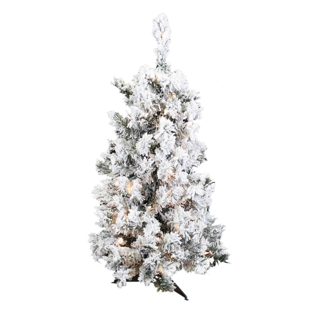 Árvore de Natal Vickerman Artificial Flocked Alaskan Pine