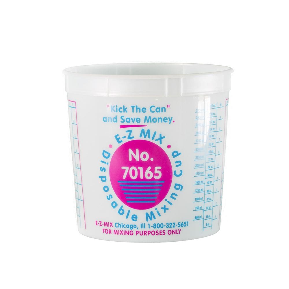 Copo E-Z MIX 70165 de 5 litros (4,7 L), pacote com 25