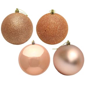 Enfeite de árvore de Natal Vickerman 444559-4 Rose Gold 4 Assor