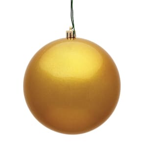 Enfeite de bola de Natal Vickerman N591037DCV em plástico, pacote com 6