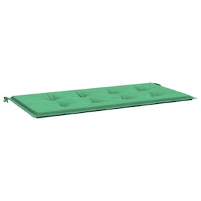 Almofada de banco de jardim VidaXL Tecido Oxford verde 40x100x3cm