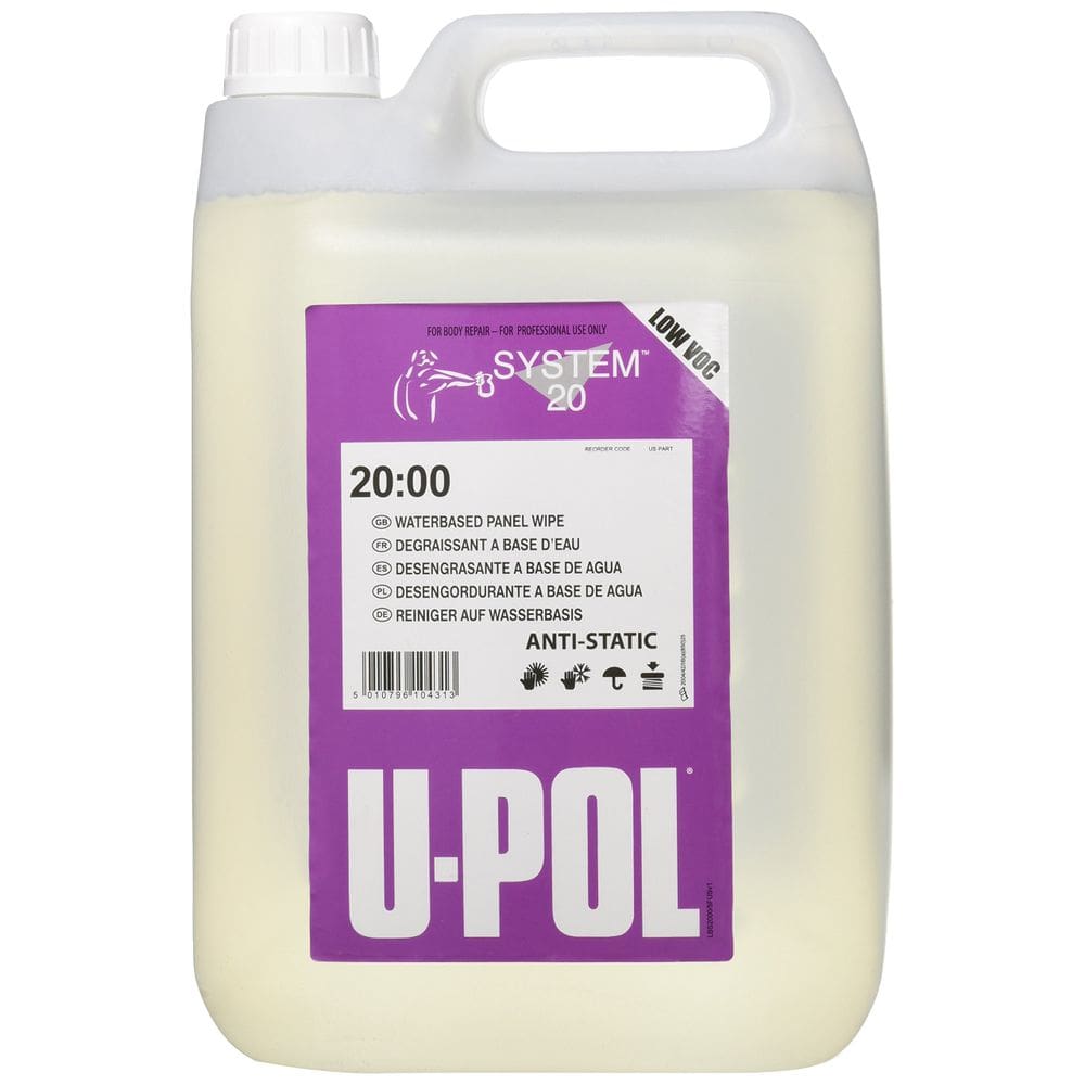 Panel Wipe U-POL System 2000 Water Base 5L