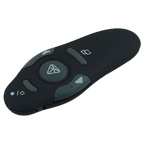 Apresentador Laser Power Point Sem Fio Preto 10M
