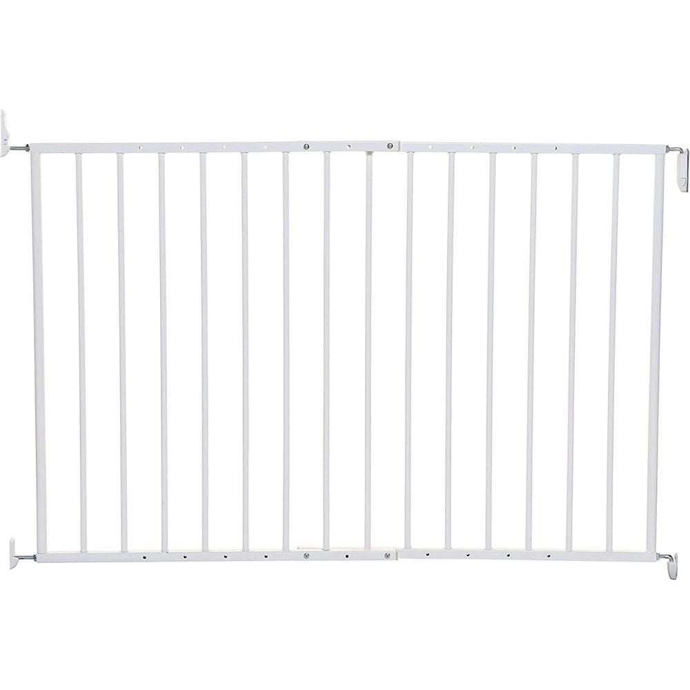 Portão de segurança Dreambaby Arizona Extenda montado em hardware branco