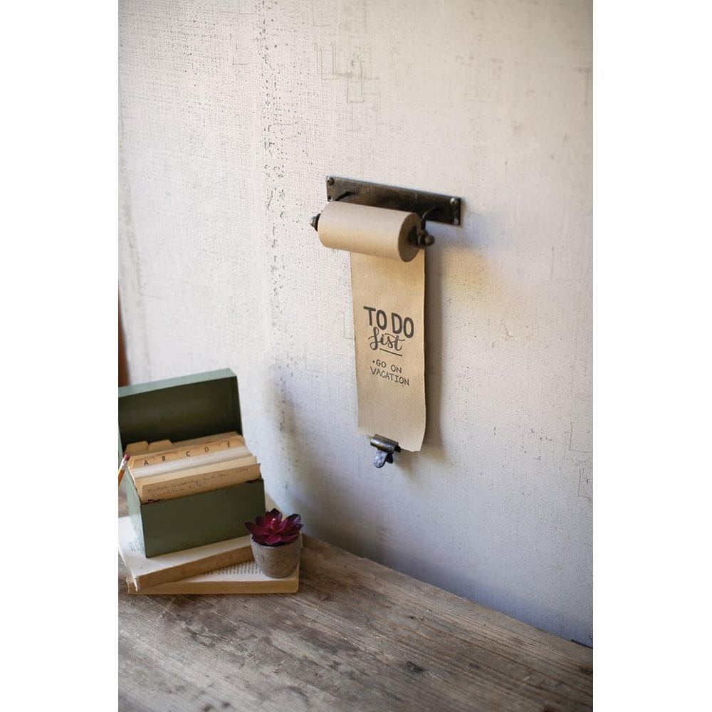 Suporte de rolo de notas suspenso Kalalou Antique Brass