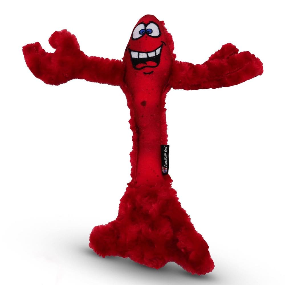 Brinquedo de pelúcia para cães American Dog Larry The Lobster Durable