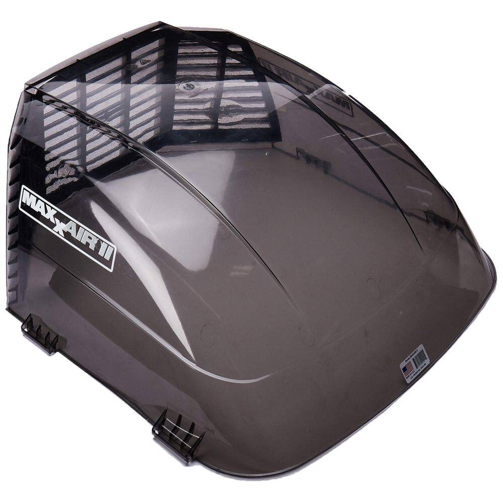 Tampa de ventilação Maxxair 00-933073 II Smoke com hardware articulado