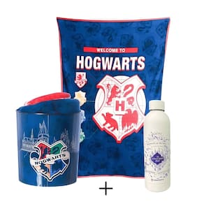 Kit Dia dos Namorados Harry Potter Balde + Manta + Garrafa