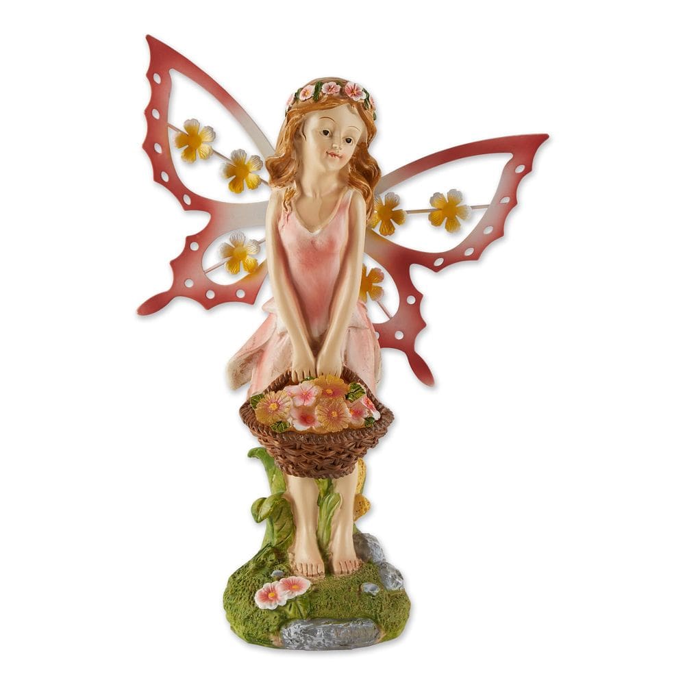 Estatueta de estátua solar Zingz & Thingz Day & Night Garden