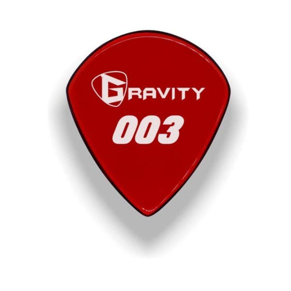 Palheta de guitarra Gravity Picks 003 Mini Jazz azul polido
