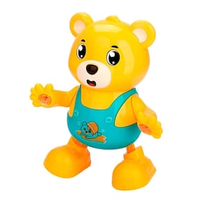 Brinquedo Boneco Dançante Musical Luz Som Criança Infantil Modelo:Urso